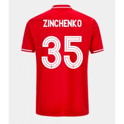 Moški Nogometni dresi Nottingham Forest Oleksandr Zinchenko #35 Domači 2025-26 Kratek Rokav Moški Nogometni dresi Nottingham Forest Oleksandr Zinchenko #35 Domači 2025-26 Kratek Rokav
